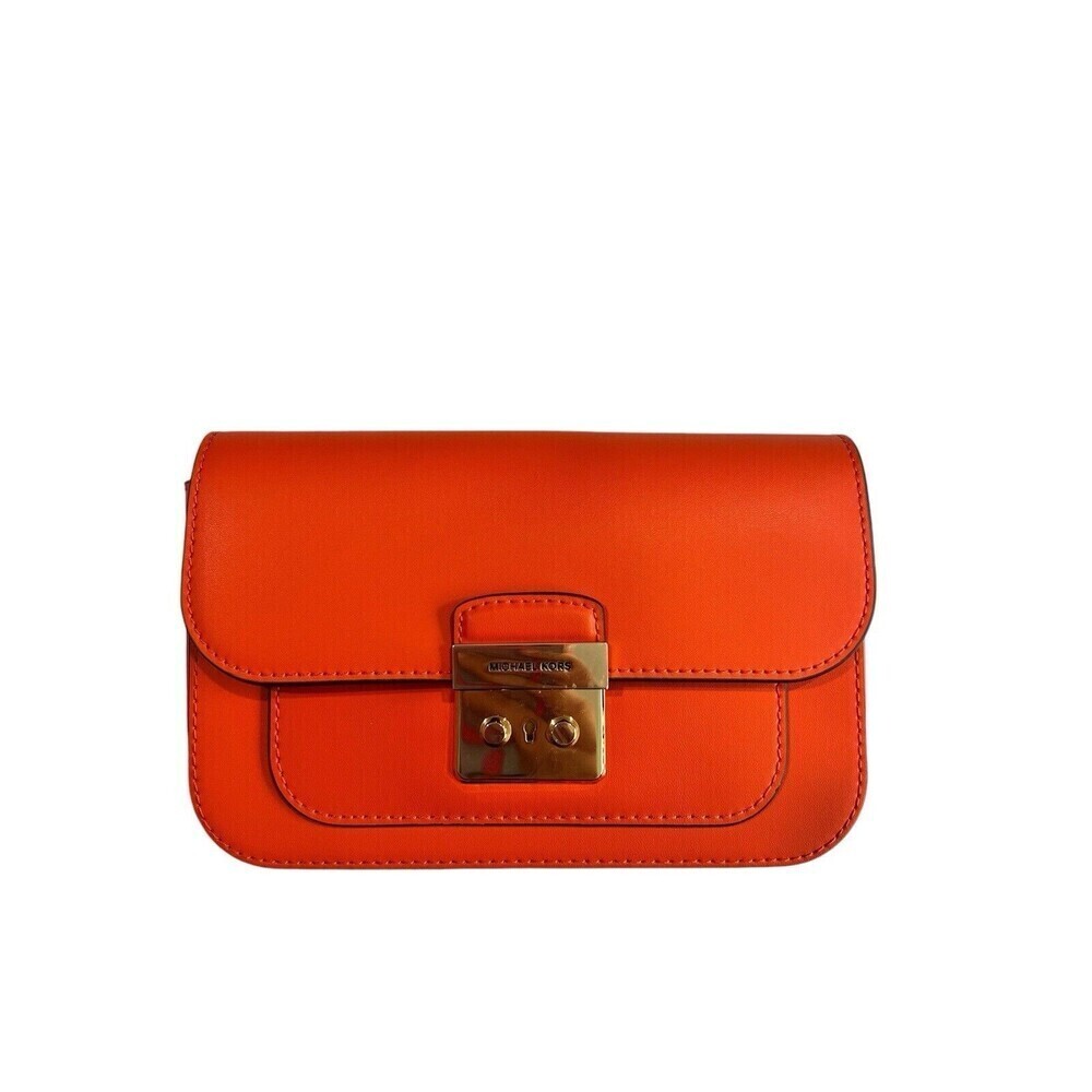 MICHAEL KORS SLOAN EDITOR SMALL FLAP BELT BAG FANNY PACK CLUTCH (NO BELT)